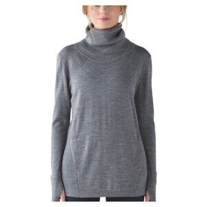 Lululemon Women’s  Sweat And Savasana Merino Wool Sweater Size 6